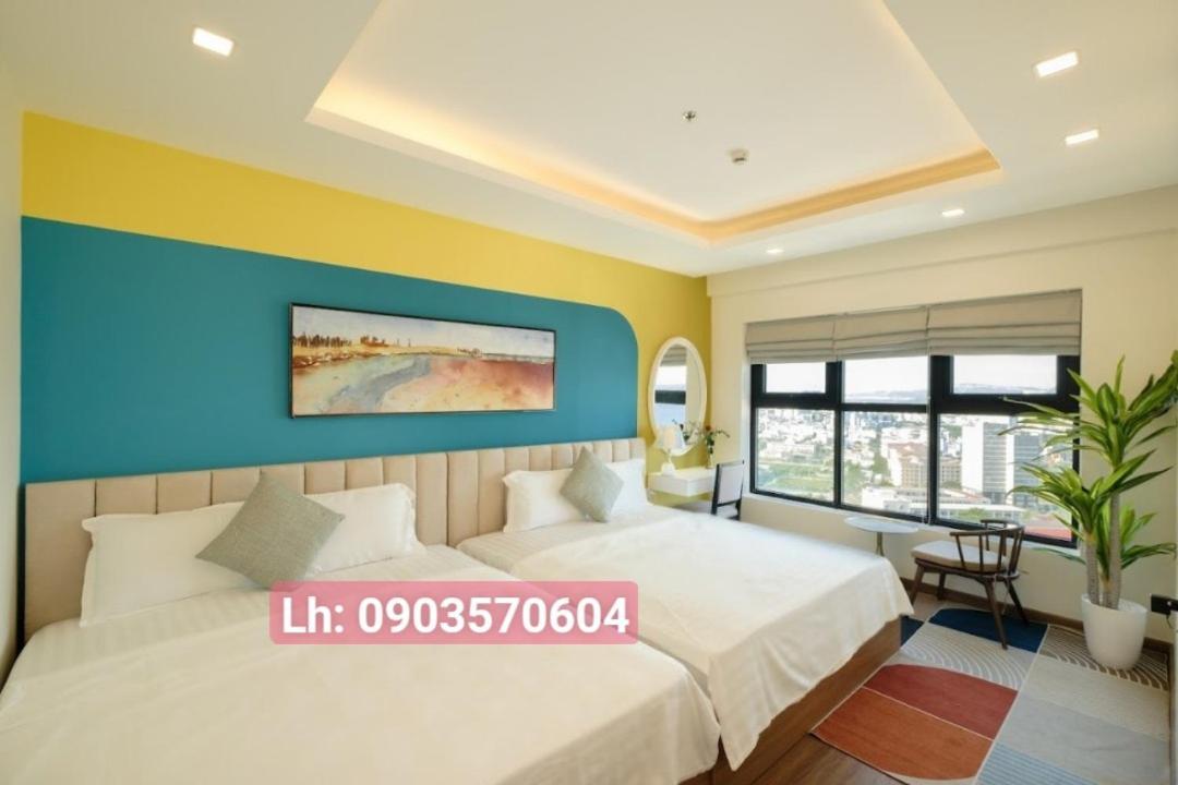 Quy Nhon Chillin' Apartment - Flc Sea Can Ho Huong Bien Trung Tam Tp Bagian luar foto